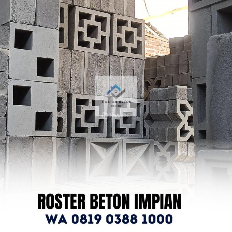 Roster Loster Beton Pagar Tembok Minimalis Anti Tampias di Semampir - Surabaya