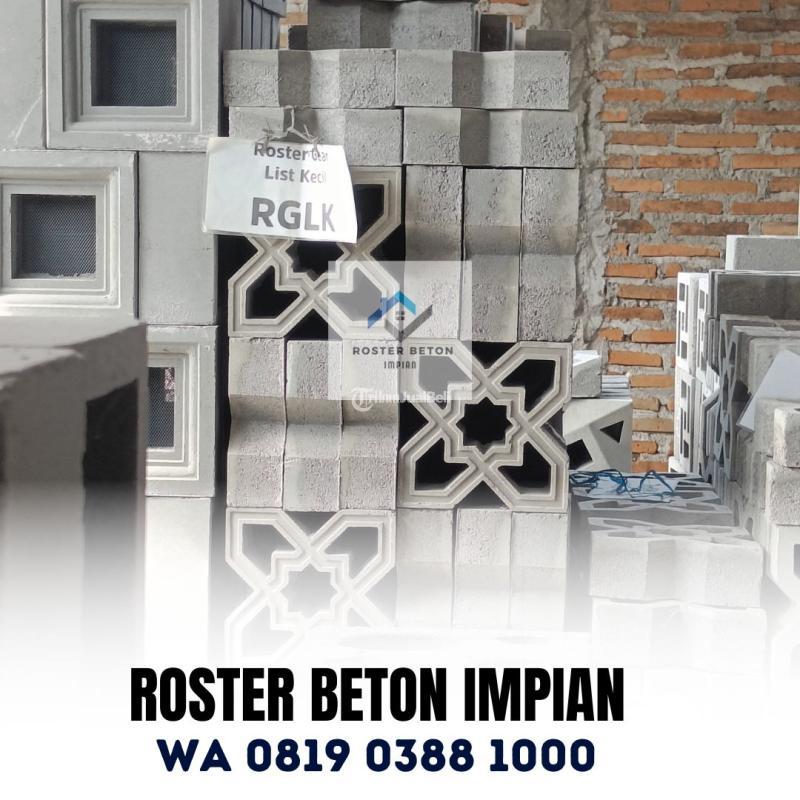 Roster Beton Ukuran 20x20 Terbaik Motif Terlengkap di Simokerto - Surabaya