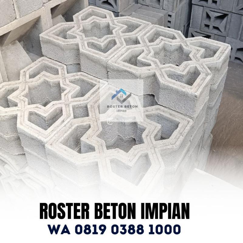 Motif Roster Beton Terlengkap Lebih dari 80 Motif di Sukomanunggal - Surabaya