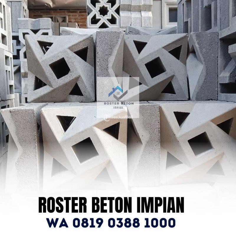 Motif Roster Beton Pagar Tembok Minimalis Terlaris dan Murah di Tandes - Surabaya