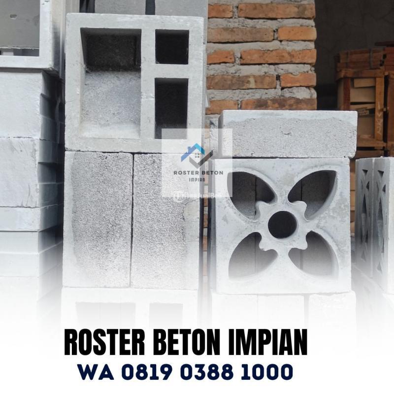 Roster Loster Beton Lubang Angin Dinding Rumah Minimalis di Wiyung - Surabaya
