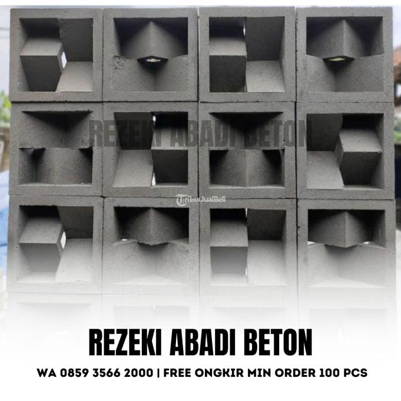 Terlaris Motif Roster Beton di Widodaren - Ngawi