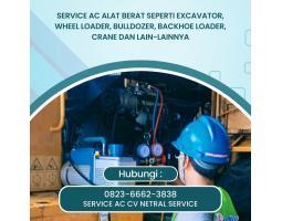 Service AC Alat Berat Excavator Bulldozer Crane - Langkat