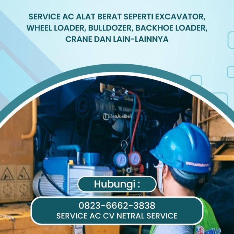 Service AC Alat Berat Excavator Bulldozer Crane - Langkat