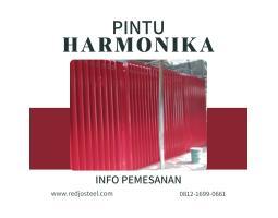 Jasa Pintu Harmonika Redjo Steel - Manggarai 
