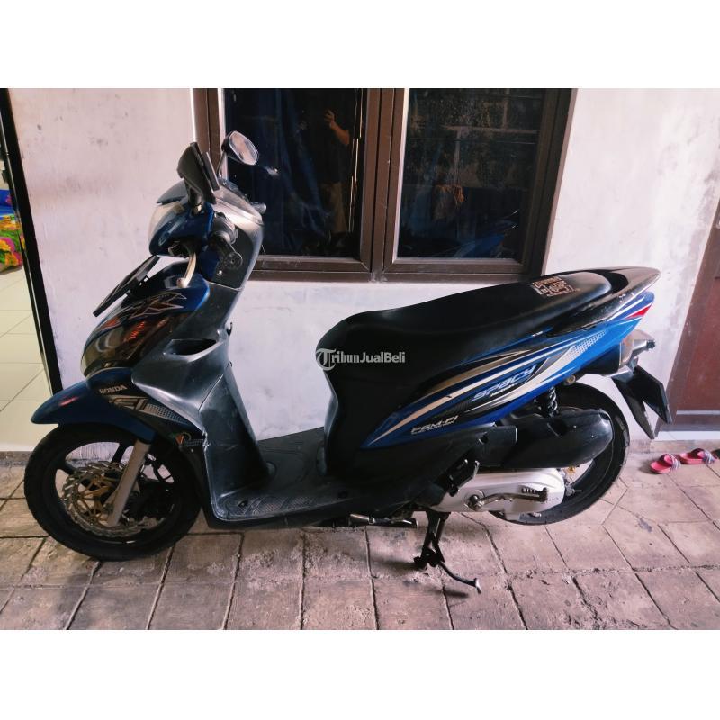 Motor Honda Spacy Tahun 2013 Bekas Warna Biru - Depok