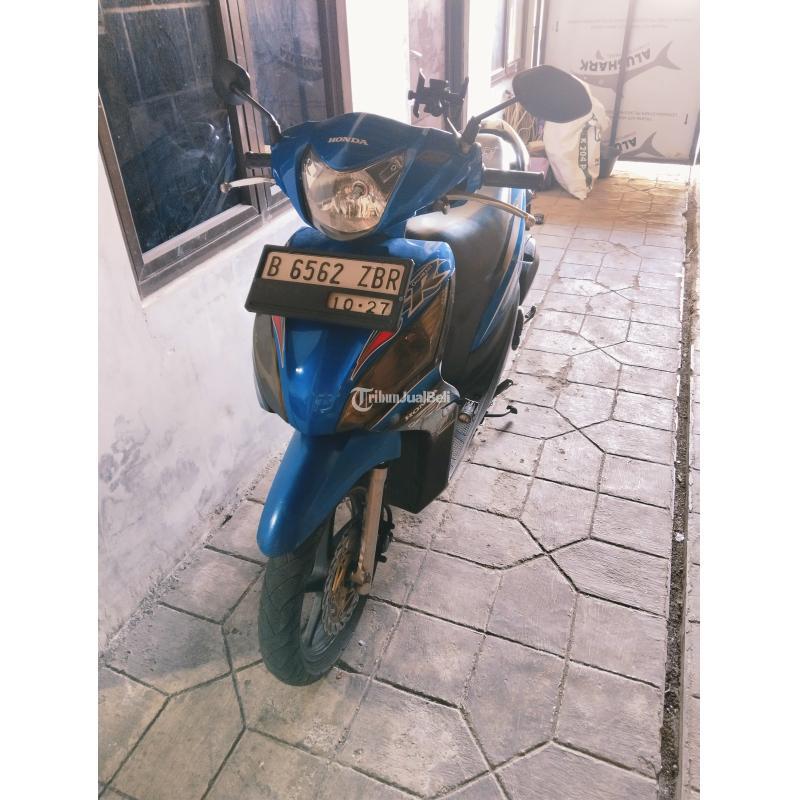 Motor Honda Spacy Tahun 2013 Bekas Warna Biru - Depok