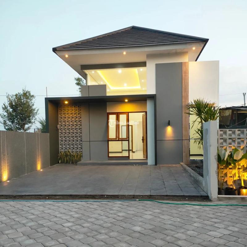 Jual Rumah Desain Mewah Baru Tanah Luas 161 m2 Di Ngaglik - Sleman