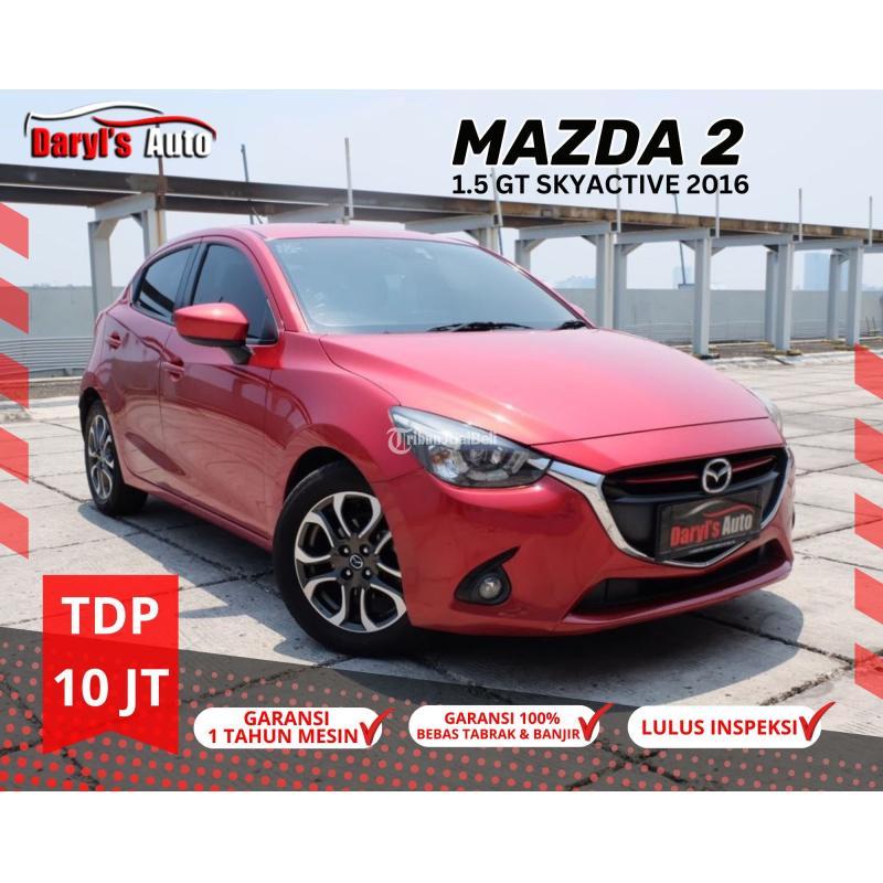 Mobil MAZDA 2 GT AT Skyactive Facelift 2016  Bekas KM Antik 20rb TDP10 Juta Warna Merah - Jakarta Utara