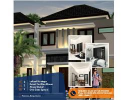 Jual Rumah 2 Lantai Tipe 70 Baru Dekat Jogja Kota di Banguntapan 9 Menit Ringroad Kampus Stipram - Yogyakarta