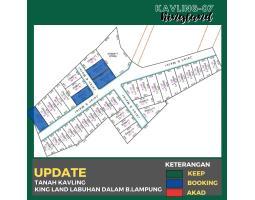 Jual Kavlingan Tanah Luas 114 m2 Di Labuhan Dalam Dekat Pasar Untung Suropati Dp Cuma 15 Juta - Bandar Lampung