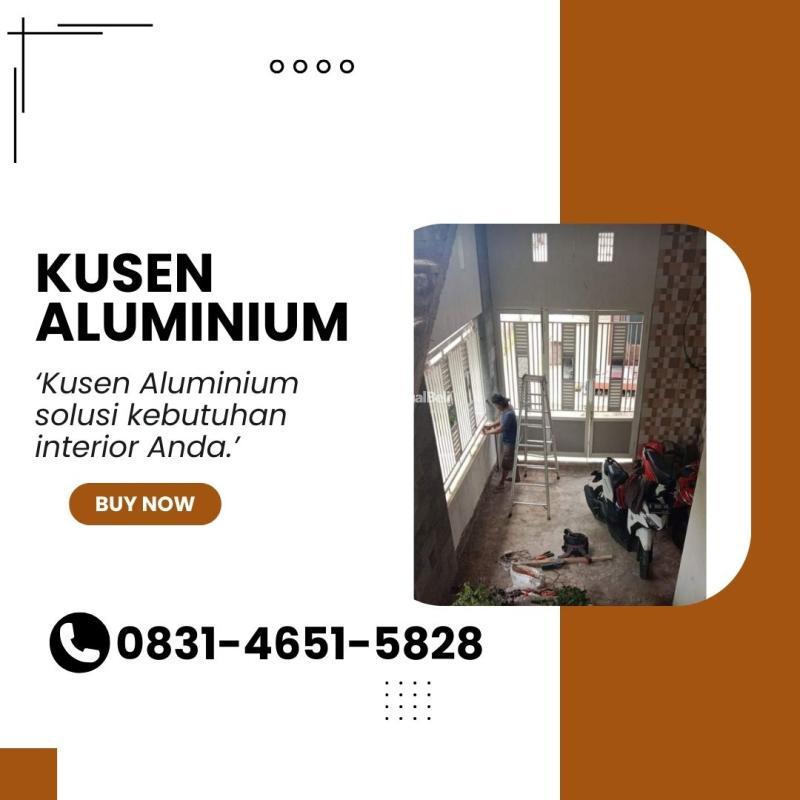 Toko Kusen Aluminium Coklat Tua - Batu