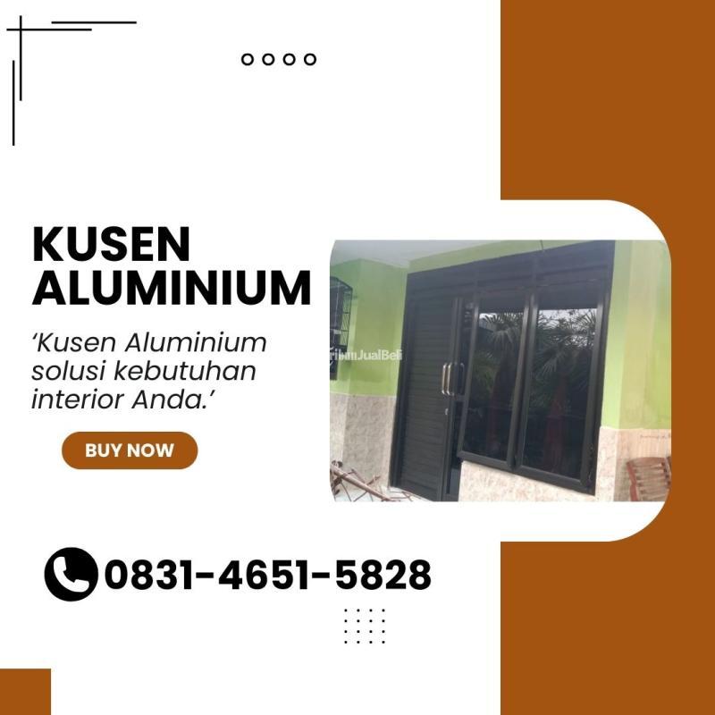 Toko Kusen Aluminium Coklat Tua - Batu