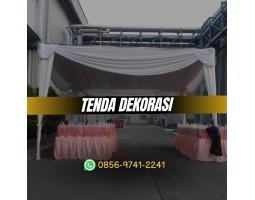 Jasa Rental Tenda Dekorasi Pernikahan - Jakarta Timur