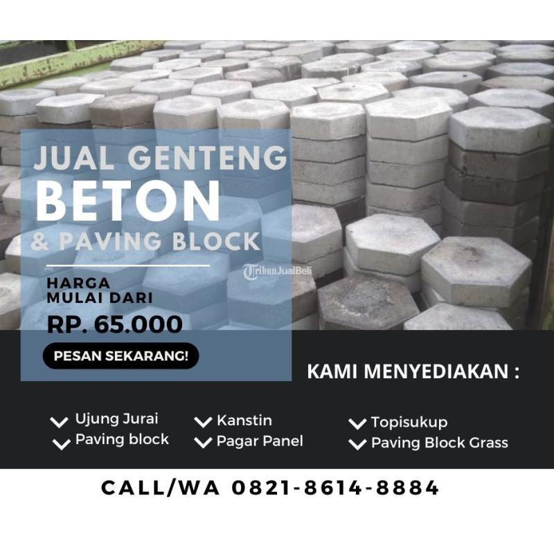 Desain Taman yang Menawan dengan Paving Block Natural - Malang Kota