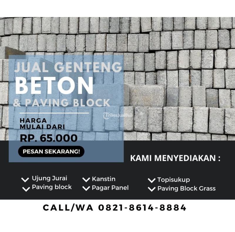 Desain Taman yang Menawan dengan Paving Block Natural - Malang Kota