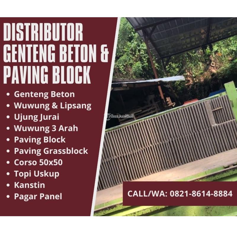 Promo Harga Genteng Beton Per Bijian, Kirim Langsung ke Sidoarjo - Malang