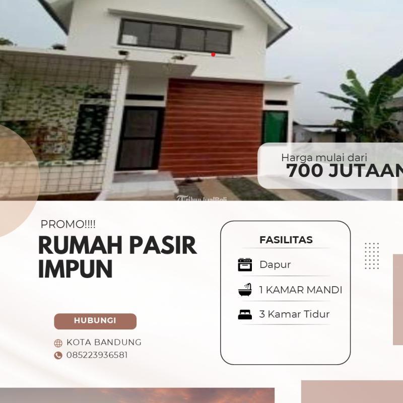 Jual Rumah Minimalis Tipe 45 di Citra Wanagari Dekat Borma Pasir Impun - Bandung Kota