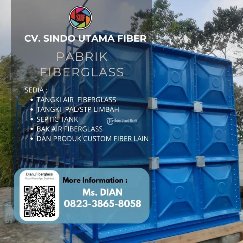 Berkualitas Roof Tank Panel Fiberglass FRP 16000 Liter - Jember