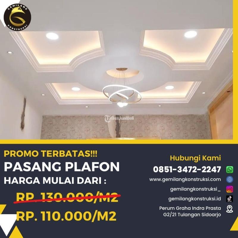 Jasa Plafon Grc Kamar Tidur - Sidoarjo 
