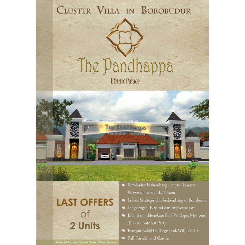 Dijual Villa Mewah di Borobudur Dekat Candi Mendut Tipe 102 3KT 2KM SHM - Magelang