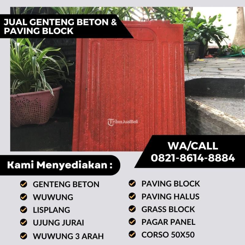 Genteng Beton Per Bijian Harga Terjangkau Pengiriman Aman - Malang