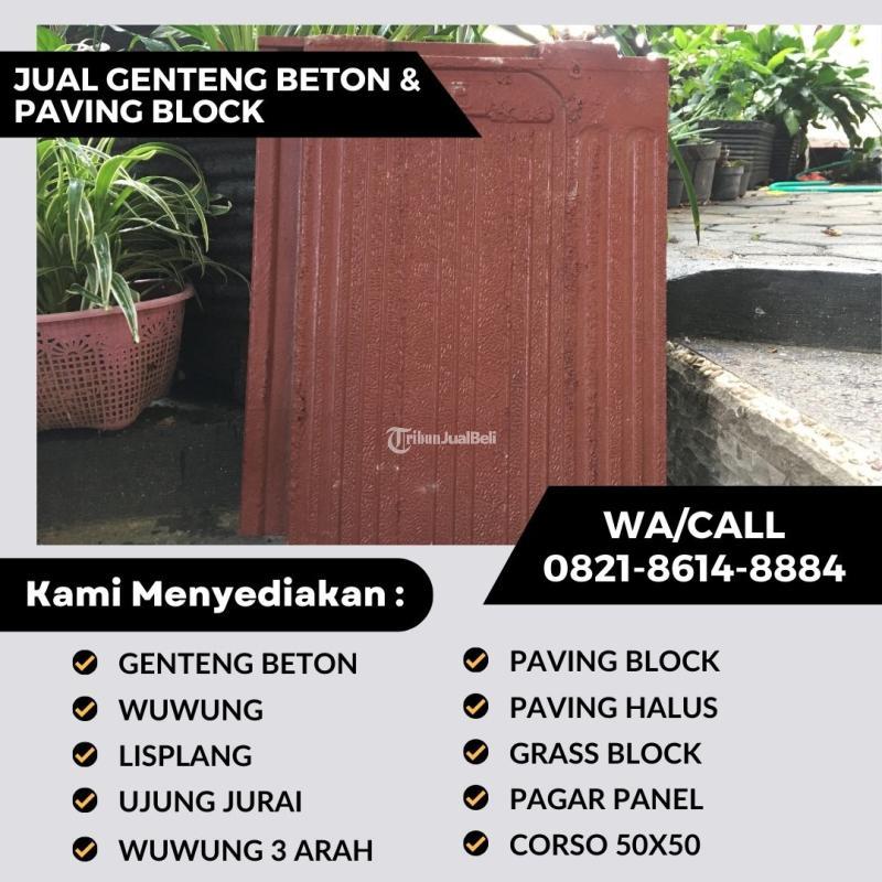 Genteng Beton Per Bijian Harga Terjangkau Pengiriman Aman - Malang