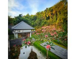 Dijual Villa Tanah Luas View River Forest Bali 3KT 2KM SHM - Tabanan