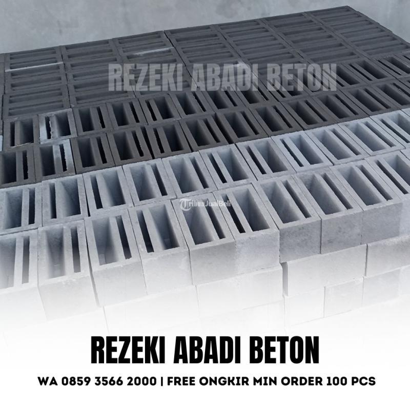 Roster Beton Persegi Panjang Untuk Taman di Kebonsari - Madiun