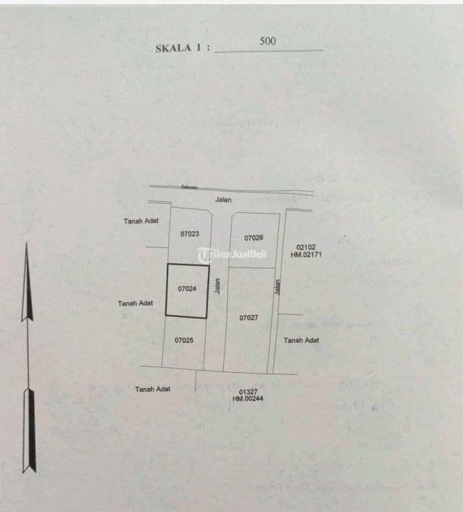 Dijual Tanah Kavling Luas 93m SHM Strategis Dekat Exit Tol Bawen - Semarang