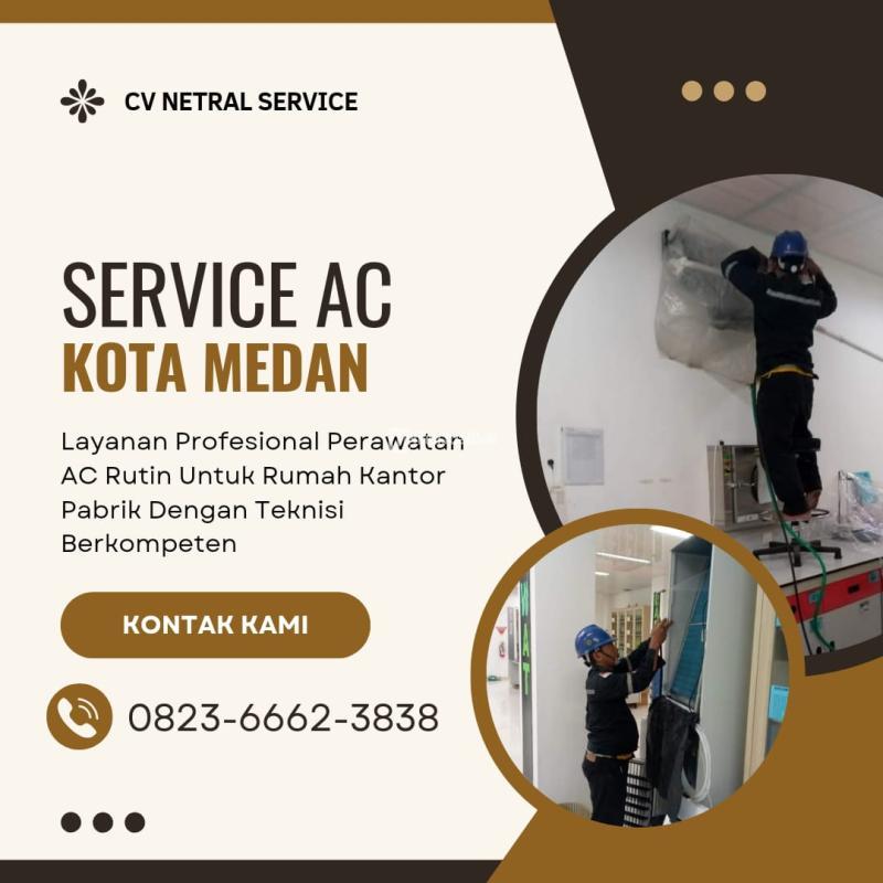 Service AC Komplek Habitat - Medan
