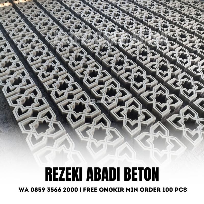 Loster Roaster Roster Beton Pagar Minimalis - Madiun