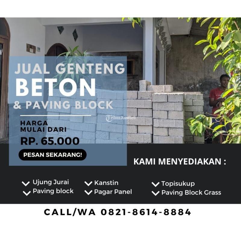 Taman Asri Lebih Segar dengan Paving Block Rumput - Malang