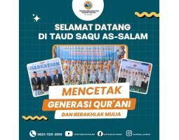 Membanggakan PPDB Sekolah Tahfizh Anak Usia Dini Sudah Dibuka -  Bandar Lampung 