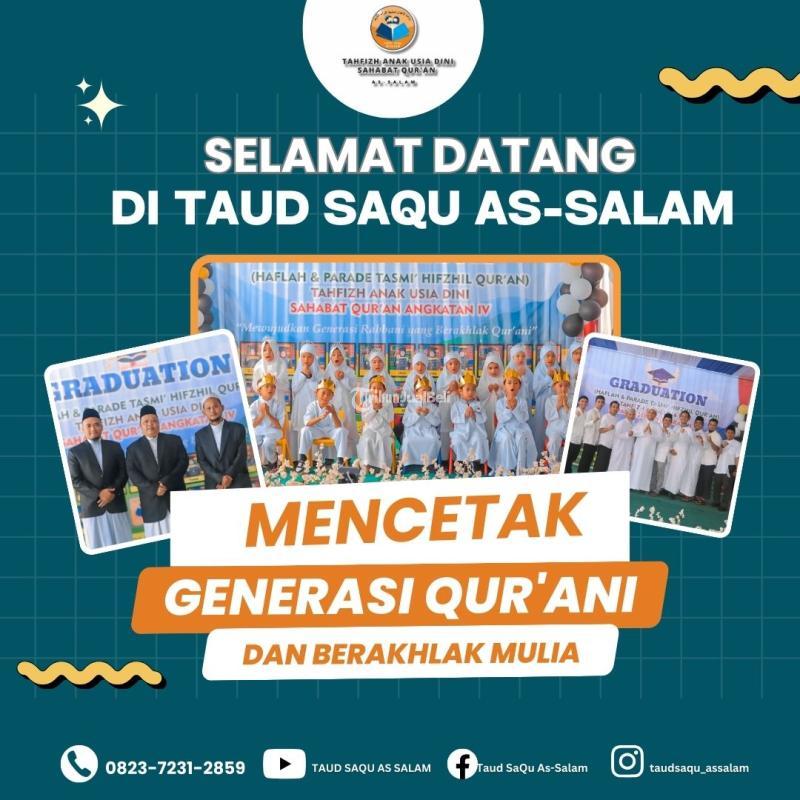 Membanggakan PPDB Sekolah Tahfizh Anak Usia Dini Sudah Dibuka - Bandar Lampung