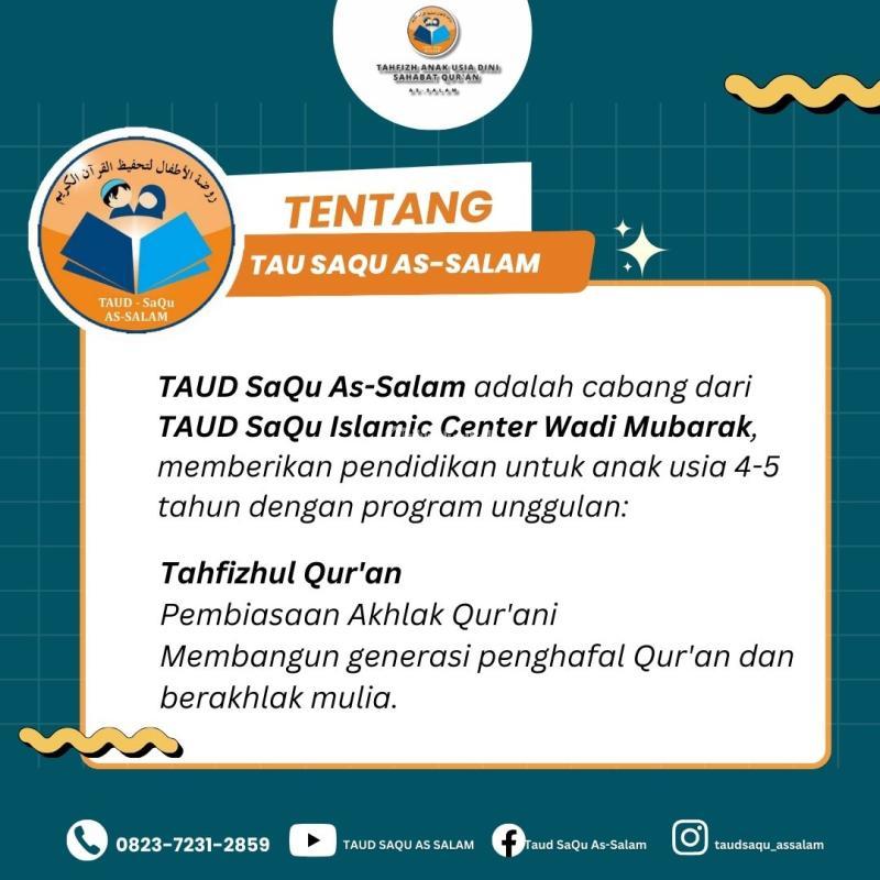 Membanggakan PPDB Sekolah Tahfizh Anak Usia Dini Sudah Dibuka - Bandar Lampung