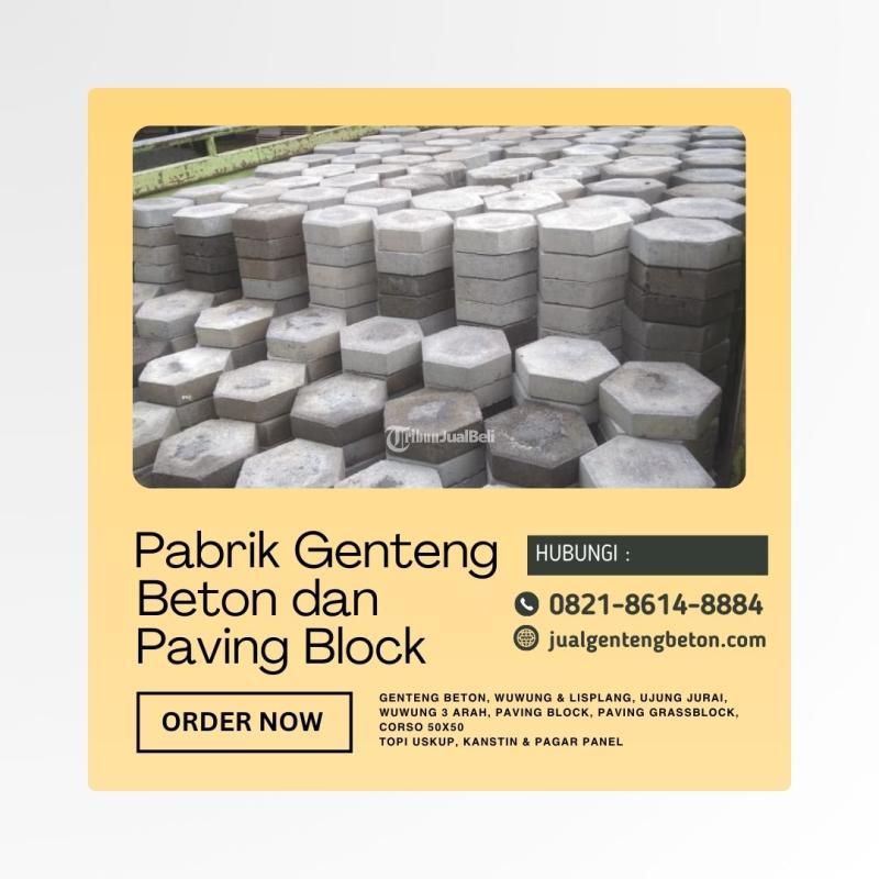 Paving Block Segi 6 untuk Taman yang Nyaman dan Menawan - Malang
