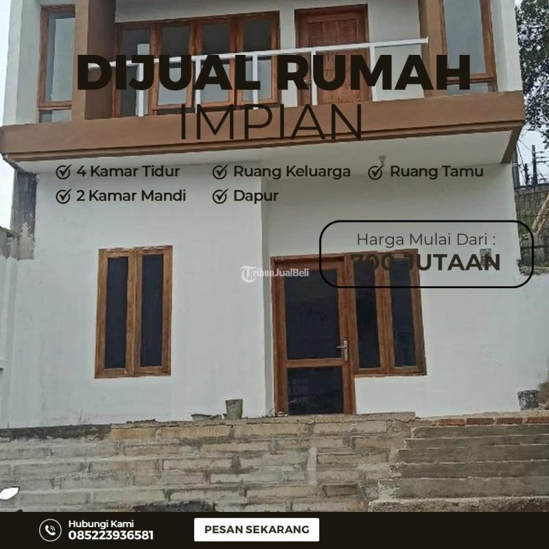 Dijual Rumah 2 Lantai Tipe 105 Baru 700 Jutaan Di Ujungberung Dekat Terminal Cicaheum - Bandung Kota