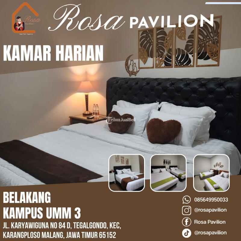 Penginapan Area UMM 3 Fasilitas Lengkap Nyaman - Malang