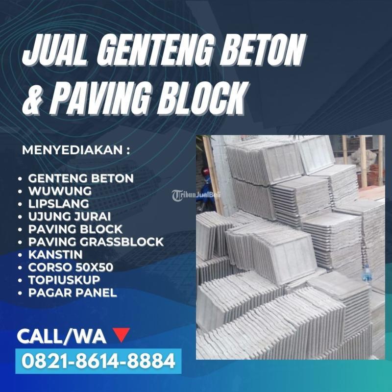 Genteng Press Beton Berkualitas Tinggi dengan Harga Spesial - Malang