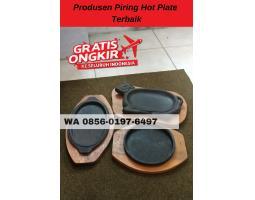 Pengrajin Piring hot plate dan Hot plate Steak di Dander - Bojonegoro