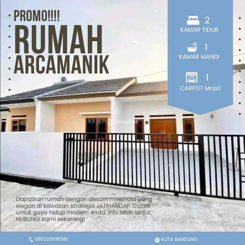 Jual Rumah Baru Luas 78 m2 di Cisaranten Arcamanik Harga Nego  - Bandung Kota