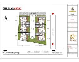 Dijual Rumah Murah Paling Laris Tanah Luas 133m Di Borobudur - Magelang