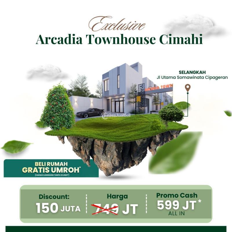 Dijual Rumah 2 Lantai Tipe 50 2KT 2KM Legalitas SHM Siap Huni - Cimahi