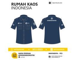 Termurah Seragam Kerja Kemeja Karyawan Bordir - Bantaeng 