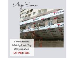 Pemasangan ACP Merl Seven dan Marsk Bahan dan Material - Barito Kuala 