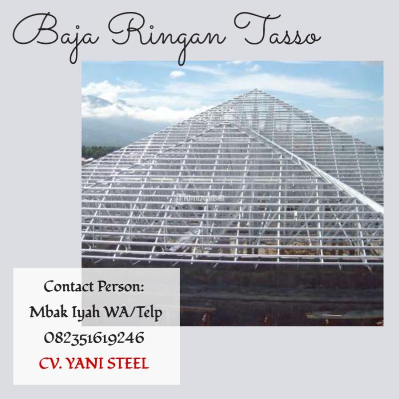 Pengerjaan Baja Ringan Tasso Buat Atap Rumah, Kanopi dan Gudang - Barito Kuala 