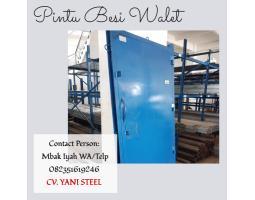 Pembuatan Pintu Double Plat Besi - Barito Kuala 