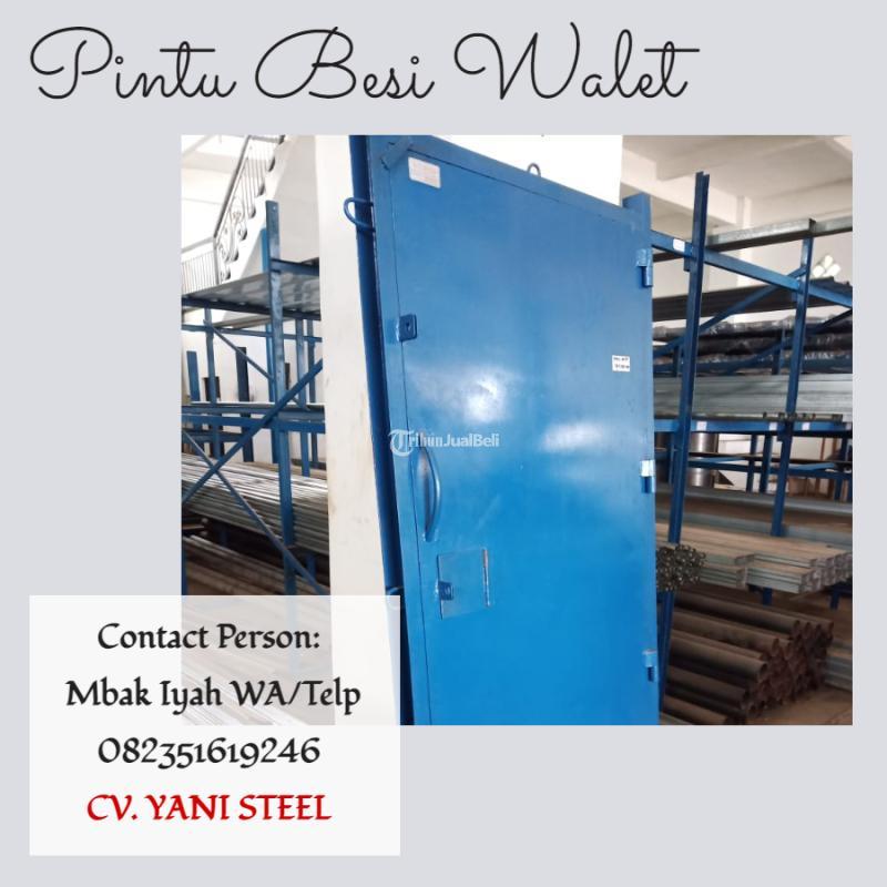 Pembuatan Pintu Double Plat Besi - Barito Kuala 