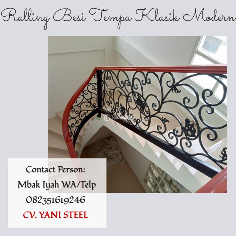 Ralling Tangga Besi Klasik - Barito Kuala 